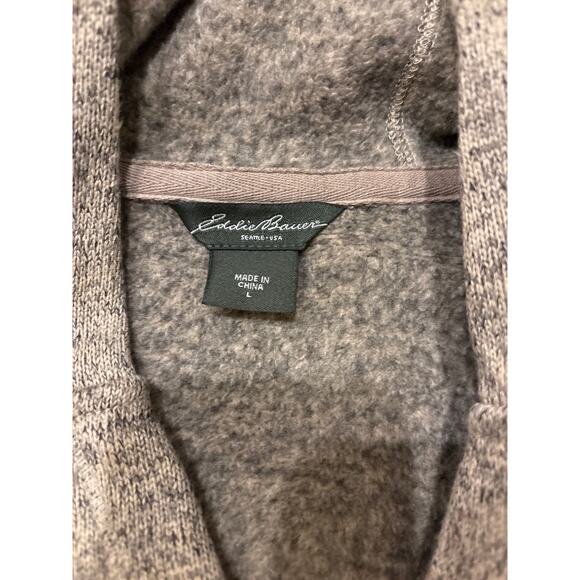 Eddie Bauer large hooded wrap around sweatshirt - Picture 2 of 3